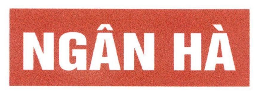 Nhãn hiệu NGÂN HÀ  của Công ty cổ phần đào tạo quốc tế Ca Li, số đơn 4-2020-41433