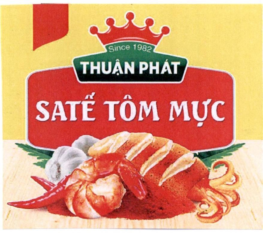 Nhãn hiệu Thuận Phát Sa Tế Tôm Mực Since 1982  của Công ty cổ phần MARICO SOUTH EAST ASIA, số đơn 4-2020-43492