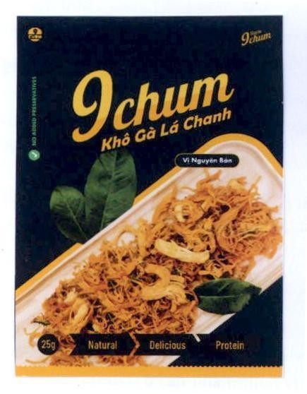 Rượu 9 chum Khô Gà Lá Chanh Vị Nguyên Bản 25g Natural Delicious Protein NO ADDED PRESERVATIVES 