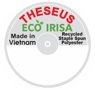 Trademark THESEUS ECO IRISA Made In Vietnam Recycled Staple Spun Polyester  of Công ty cổ phần chỉ may Phong Việt, application No 4-2020-50067