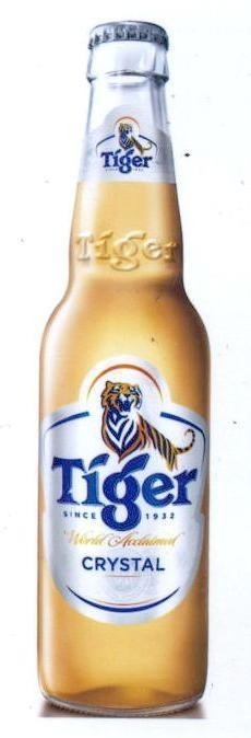 HEINEKEN ASIA PACIFIC PTE. LTD.的Tiger World Acclaimed SINCE 1932 CRYSTAL 品牌, 申请号 4-2020-55340