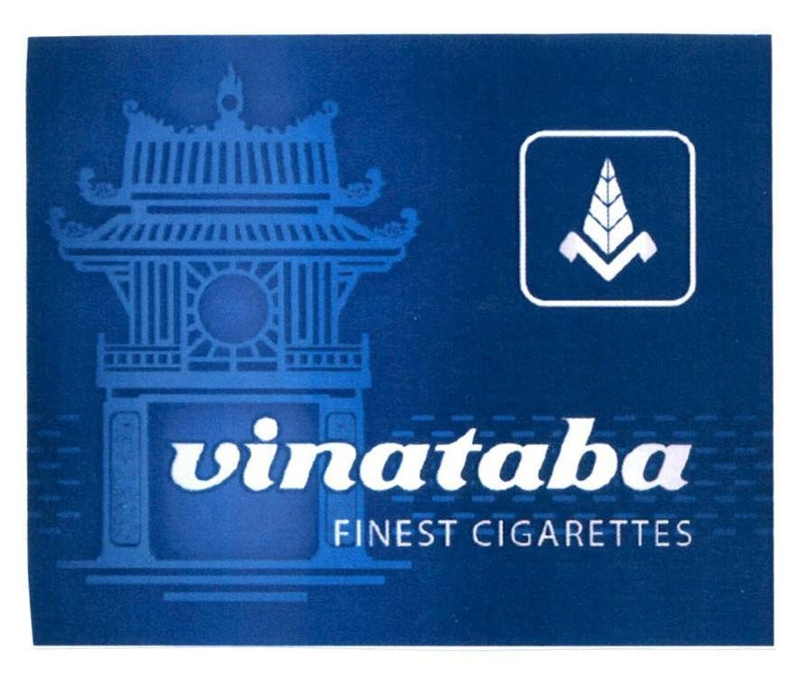 Nhãn hiệu V vinataba FINEST CIGARETTES  của Tổng công ty Thuốc lá Việt Nam, số đơn 4-2021-00147