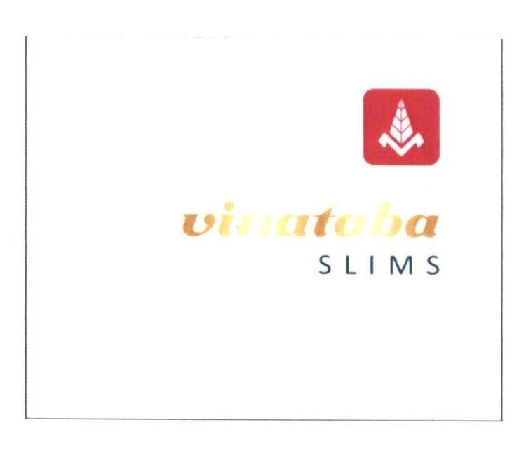 Nhãn hiệu V vinataba SLIMS  của Tổng công ty Thuốc lá Việt Nam, số đơn 4-2021-00149