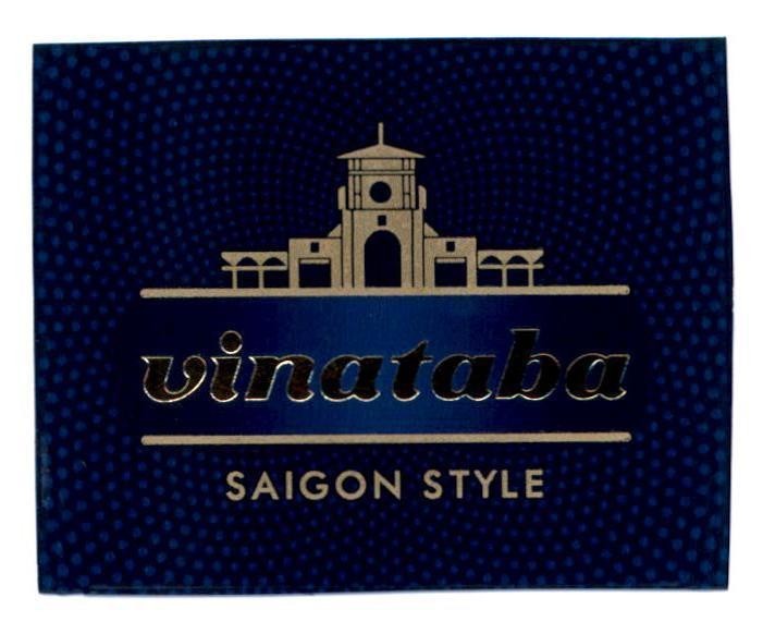 Nhãn hiệu V vinataba SAIGON STYLE  của Tổng công ty Thuốc lá Việt Nam, số đơn 4-2021-00151