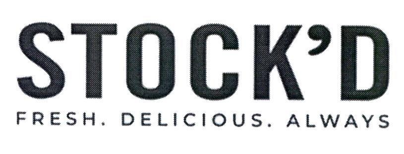 OLAM INTERNATIONAL LIMITED的STOCK'D FRESH DELICIOUS ALWAYS 品牌, 申请号 4-2021-05526