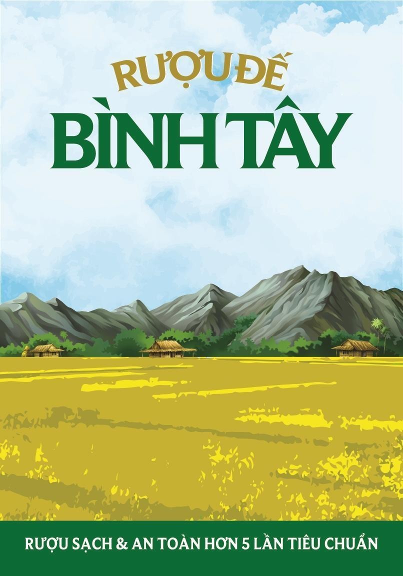 Nhãn hiệu Rượu Đế Bình Tây Rượu Sạch An & Toàn Hơn 5 Lần Tiêu Chuẩn  của Công ty cổ phần Rượu Bình Tây, số đơn 4-2021-12305