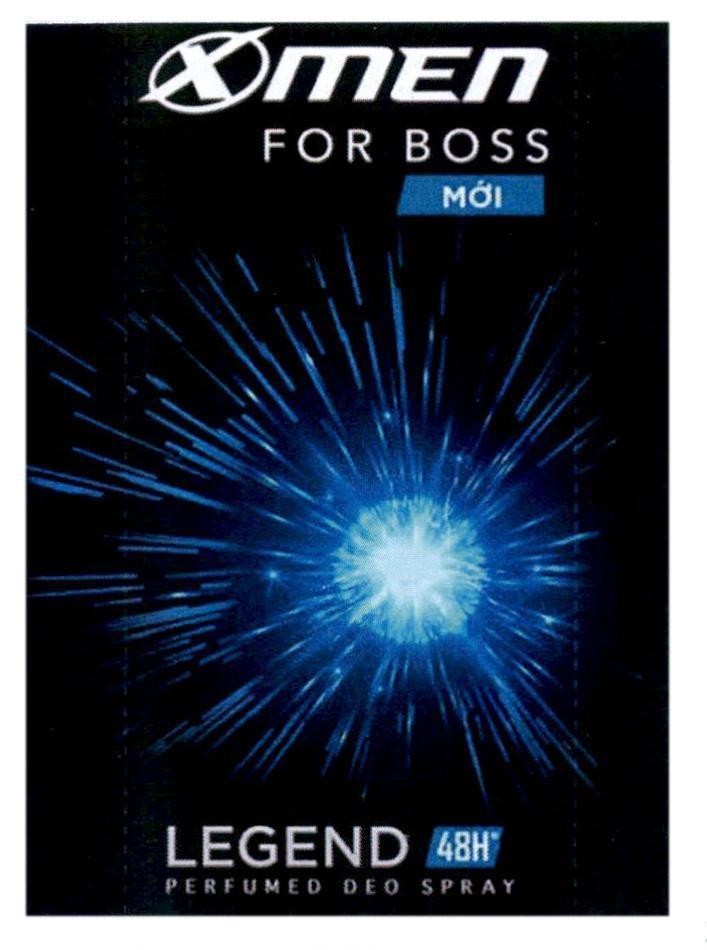XMEN FOR BOSS Mới LEGEND 48H PERFUMED DEO SPRAY 