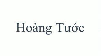 Nhãn hiệu Hoàng Tước  của Công ty cổ phần tập đoàn MASAN, số đơn 4-2021-15551