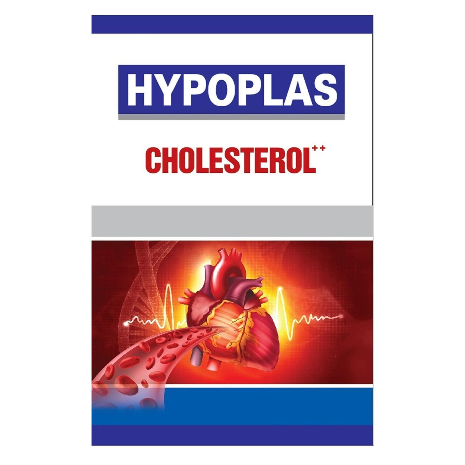 Nhãn hiệu HYPOPLAS CHOLESTEROL  của Công ty TNHH Hoàng Hương, số đơn 4-2021-17058