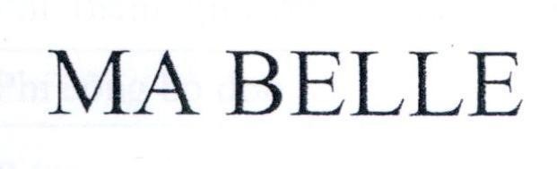 MA BELLE 