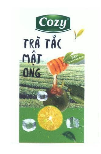 COZY Trà Tắc Mật Ong 100% Từ Lá Trà Tươi 