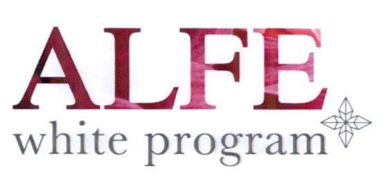 Nhãn hiệu ALFE white program  của Taisho Pharmaceutical Co., Ltd., số đơn 4-2021-19768