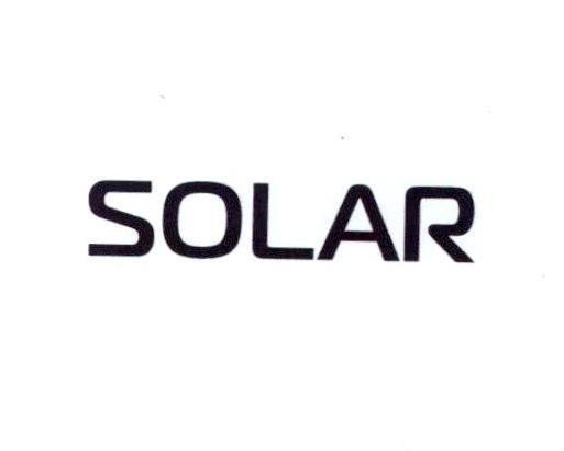Nhãn hiệu SOLAR  của Công ty TNHH điện tử Việt Nhật, số đơn 4-2021-21152