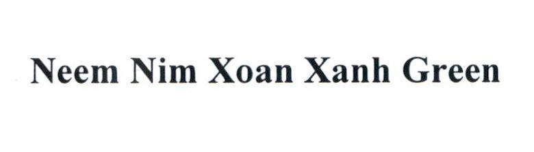 Công ty TNHH Ngân Anh的Neem Nim Xoan Xanh Green 品牌, 申请号 4-2021-21419