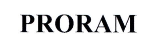 Nhãn hiệu PRORAM  của Công ty cổ phần Genta Thụy Sĩ, số đơn 4-2021-26685
