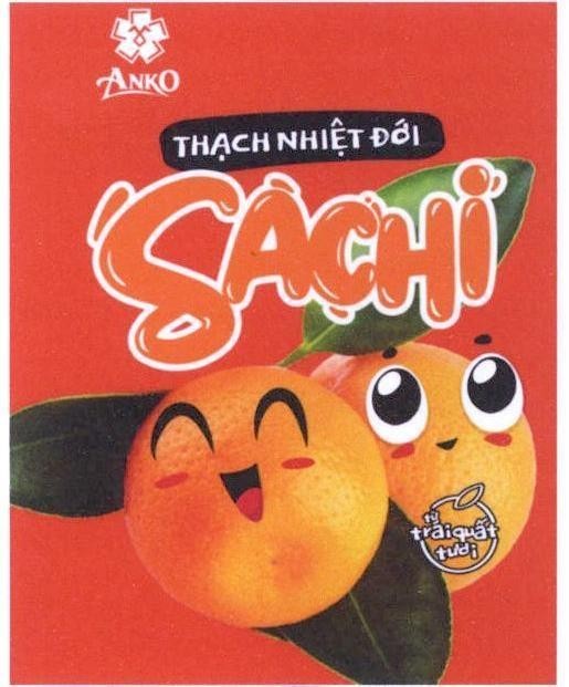 ANKO Thạch Nhiệt Đới SACHI từ trái quất tươi 