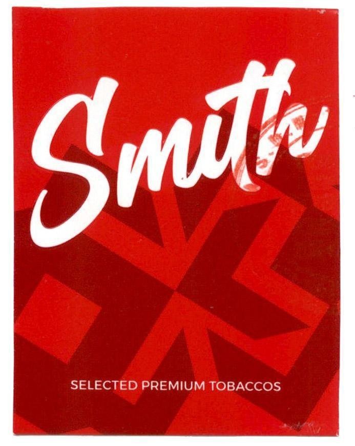 Nhãn hiệu Smith SELECTED PREMIUM TOBACCOS  của Công ty TNHH một thành viên Thuốc lá An Giang, số đơn 4-2021-26923
