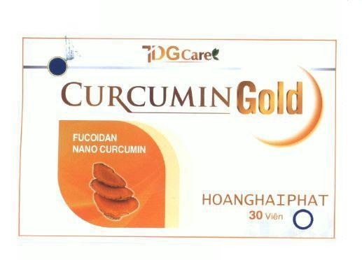 Nhãn hiệu TDGCare CURCUMIN GOLD HOANGHAIPHAT FUCOIDAN NANO CURCUMIN 30 viên  của Công ty trách nhiệm hữu hạn TMDV&XNK Hoàng Hải Phát, số đơn 4-2021-29647