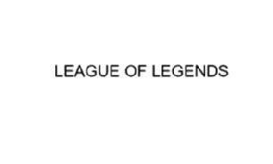 Trademark LEAGUE OF LEGENDS  of Riot Games, Inc., application No 4-2021-30516