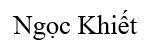 Nhãn hiệu Ngọc Khiết  của Công ty cổ phần dịch vụ thương mại tổng hợp WINCOMMERCE, số đơn 4-2021-30561