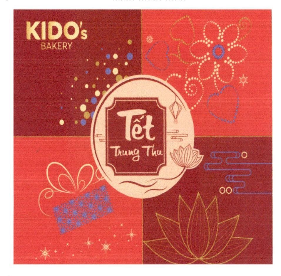 Trademark KIDO'S BAKERY Tết Trung Thu  of Công ty Cổ phần Tập đoàn KIDO, application No 4-2021-30739