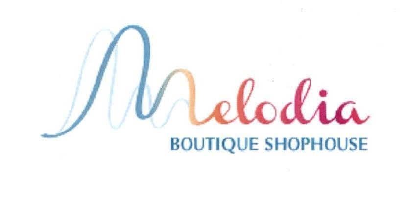 Nhãn hiệu Melodia BOUTIQUE SHOPHOUSE  của Công ty cổ phần Tập đoàn Mặt Trời, số đơn 4-2021-32164