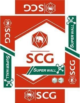 Nhãn hiệu SCG SUPER WALL  của The Siam Cement Public Company Limited, số đơn 4-2021-35108