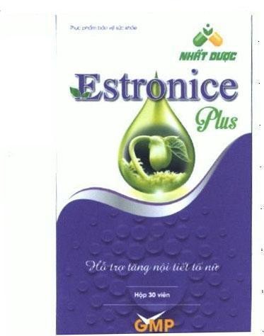 Estronice Plus Nhất Dược Thực phẩm bảo vệ sức khỏe Hỗ trợ tăng nội tiết tố nữ Hộp 30 viên GMP 