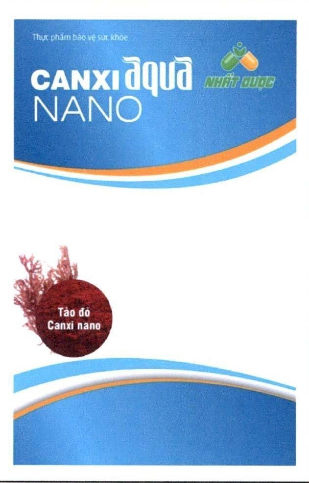 Nhãn hiệu NANO CANXI AQUA Nhất Dược Thực phẩm bảo vệ sức khỏe Táo đỏ Canxi nano  của Công ty TNHH Nhất Dược, số đơn 4-2021-38560