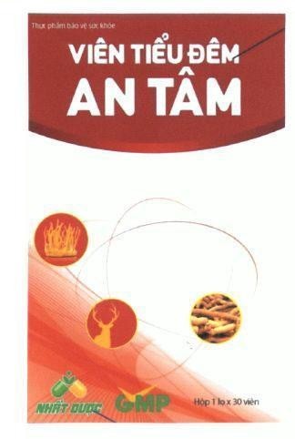 An Tâm Nhất Dược Thực phẩm bảo vệ sức khỏe Viên Tiêu Đêm GMP Hộp 1 lọ x 30 viên 