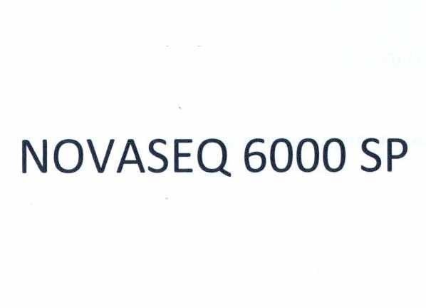 Nhãn hiệu NOVASEQ 6000 SP  của Illumina, Inc., số đơn 4-2021-38604