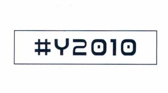 Nhãn hiệu #Y2010  của Công ty TNHH YAME VN, số đơn 4-2021-40010