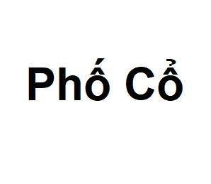 Nhãn hiệu Phố Cổ  của Công ty cổ phần hàng tiêu dùng MASAN, số đơn 4-2021-42082