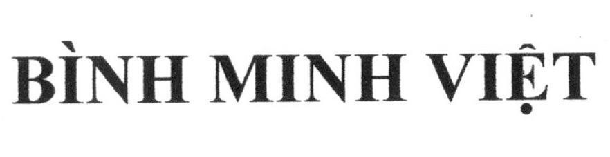 Trademark Bình Minh Việt  of Nguyễn Doãn Thiệu, application No 4-2021-43193