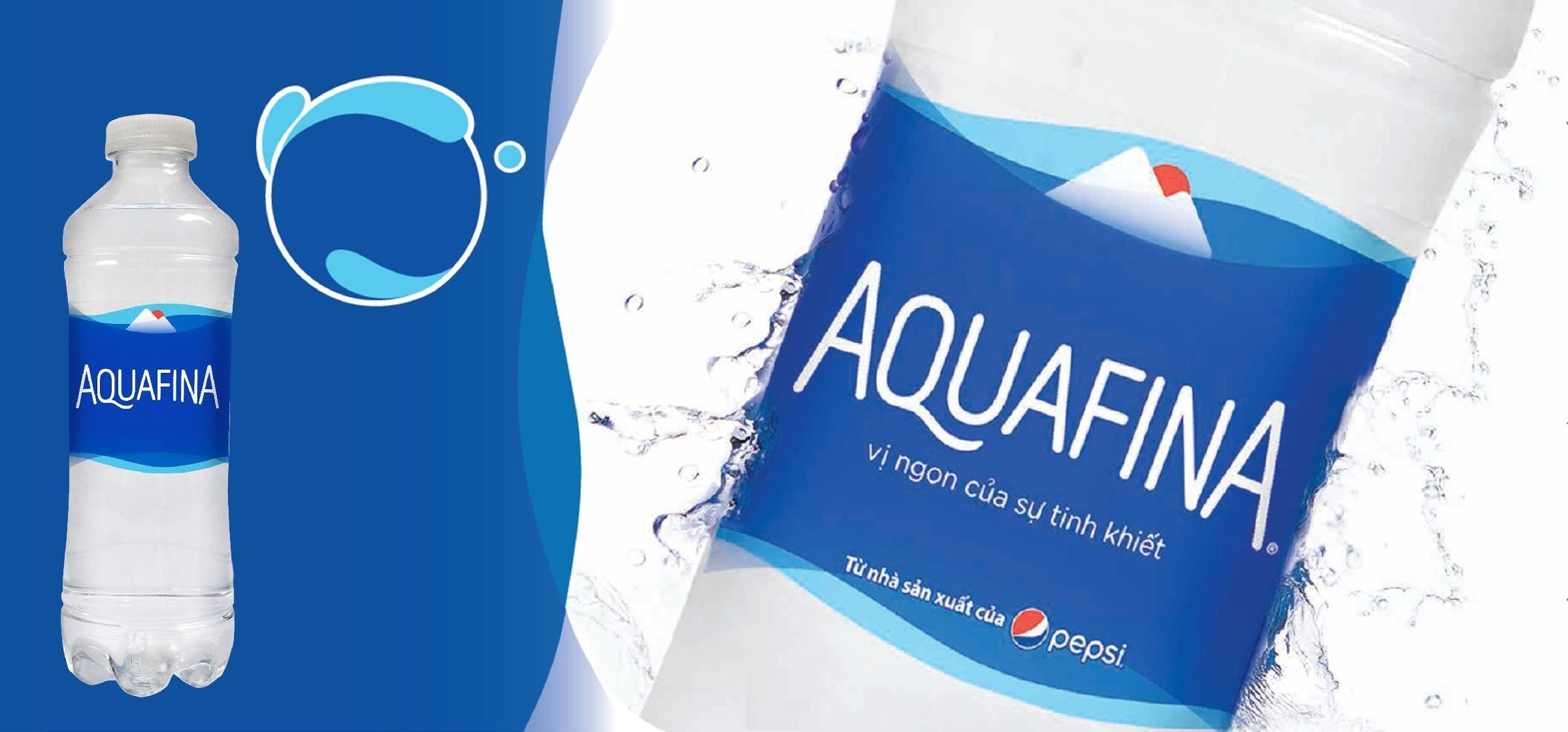 Nhãn hiệu AQUAFINA vị ngon của sự tinh khiết Từ nhà sản xuất của pepsi  của PepsiCo, Inc., số đơn 4-2021-43216