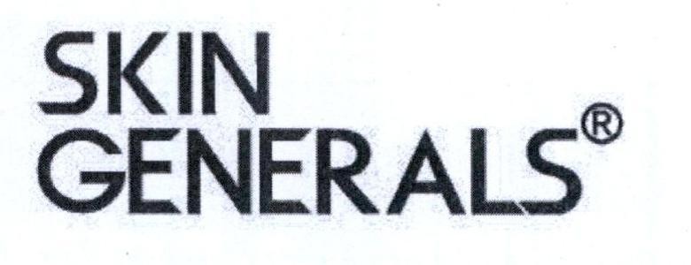 Nhãn hiệu SKIN GENERALS  của Công ty TNHH EBC GROUP, số đơn 4-2021-44696