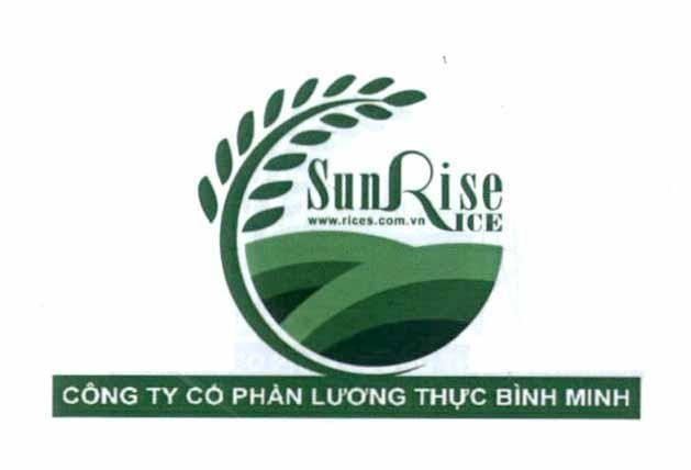 Nhãn hiệu SunRise ICE www.rices.com.vn Công Ty Cổ Phần Lương Thực Bình Minh  của Công ty cổ phần lương thực Bình Minh, số đơn 4-2021-44823