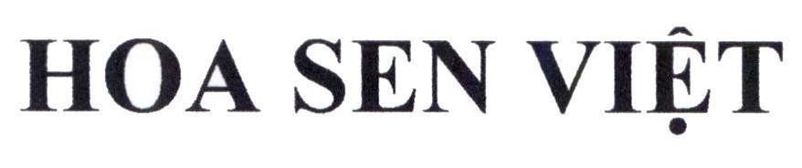 Trademark Hoa Sen Việt  of Nguyễn Doãn Thiệu, application No 4-2021-47565