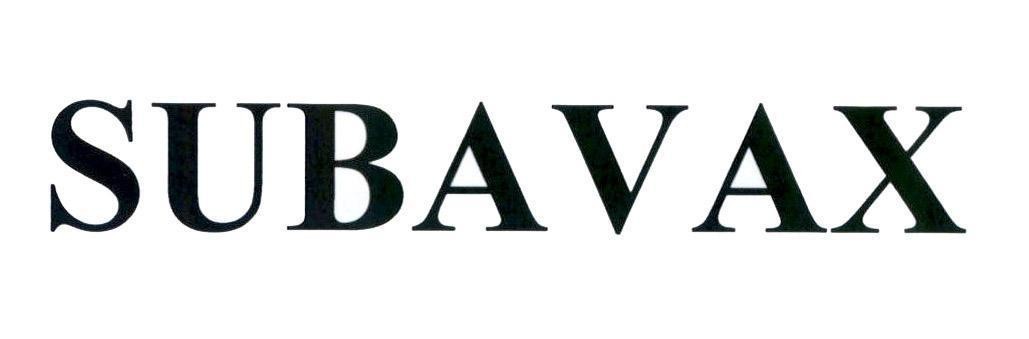 Nhãn hiệu SUBAVAX  của Công ty trách nhiệm hữu hạn dược phẩm á Âu, số đơn 4-2021-48826