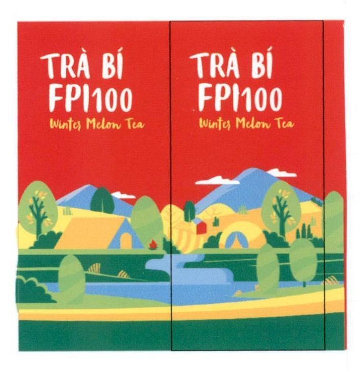 Nhãn hiệu Trà Bí FPI100 Winter Melon Tea Trà Bí FPI100 Winter Melon Tea  của Công ty cổ phần tập đoàn VIHAMARK, số đơn 4-2021-49231