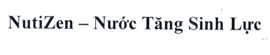 NutiZen - Nước Tăng Sinh Lực 