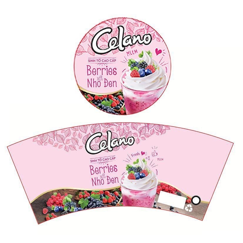 Trademark Celano Sinh Tố Cao Cấp Berries xốt Nho Đen Celano Sinh Tố Cao Cấp Berries Nho Đen  of Công ty cổ phần Tập đoàn Kido, application No 4-2022-00159