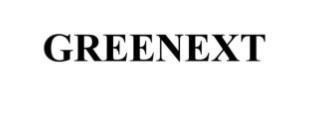 Trademark GREENEXT  of Công ty TNHH TAISUN Việt Nam, application No 4-2022-01603