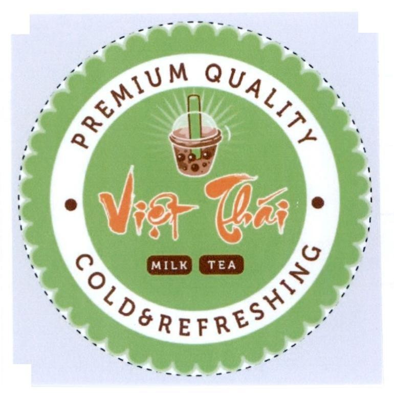 PREMIUM QUALITY COLD & REFRESHING Việt Thái MILK TEA 