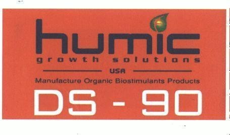 humic growth solutions USA Manufacture Organic Biostimulants Products DS - 90 
