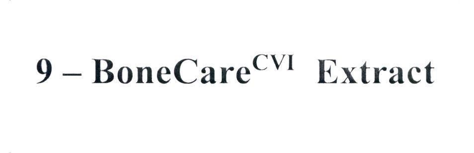 Nhãn hiệu 9 - BoneCare CVI Extract  của Công ty cổ phần dược mỹ phẩm CVI, số đơn 4-2022-03636
