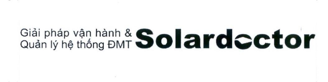 Nhãn hiệu Solardoctor Giải pháp vận hành & Quản lý hệ thống ĐMT  của Công ty cổ phần đầu tư và phát triển năng lượng mặt trời Bách Khoa, số đơn 4-2022-06020