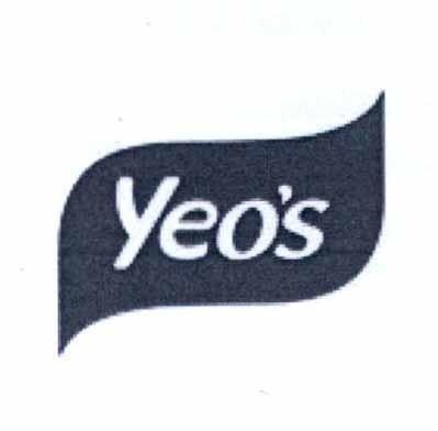 Nhãn hiệu Yeo's  của YEO HIAP SENG LIMITED, số đơn 4-2022-09008