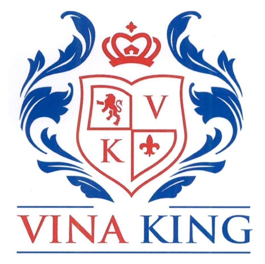 Nhãn hiệu V K VINA KING  của Công ty TNHH thương mại dịch vụ chế biến nông sản Thành Phát, số đơn 4-2022-10266
