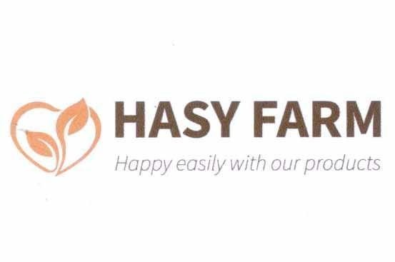 Nhãn hiệu HASY FARM Happy easily with our products  của Hộ kinh doanh 2h Farm, số đơn 4-2022-10523